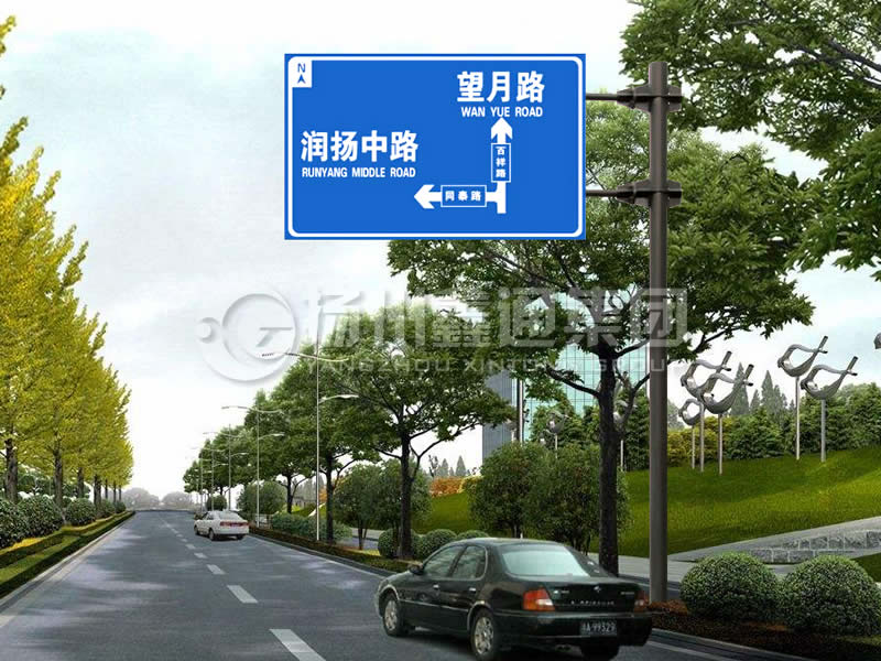 BZG-002，交通標(biāo)志桿，F(xiàn)型交通標(biāo)志桿