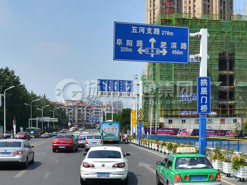 BZG-017，F(xiàn)型交通標(biāo)志桿，合肥交通標(biāo)志桿